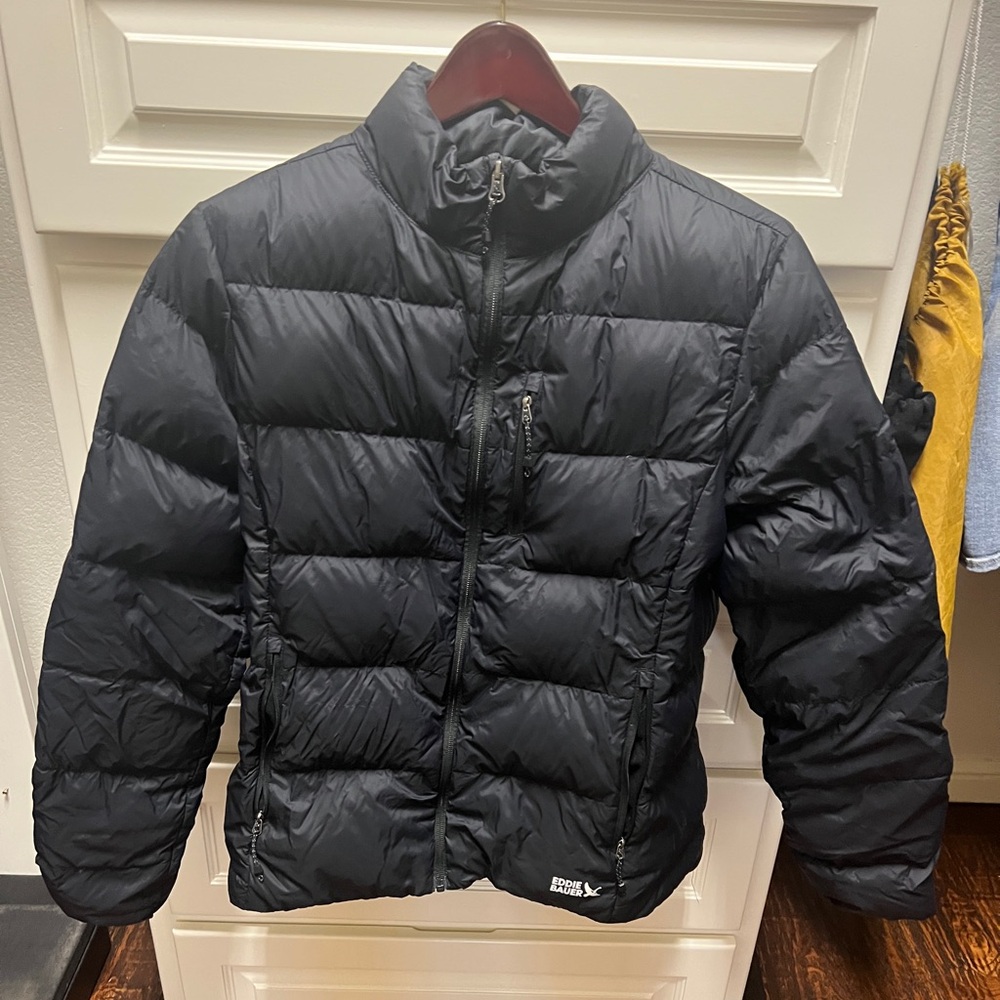 Eddie Bauer Black Puffer Jacket